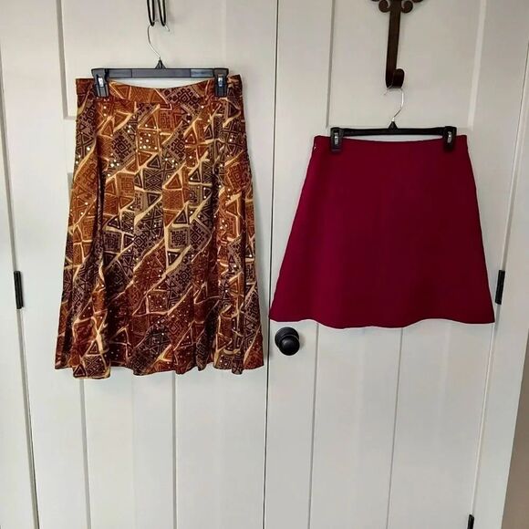 Skirt bundle- two skirts INC Int'l and Loft Sz 4 - Picture 8 of 12